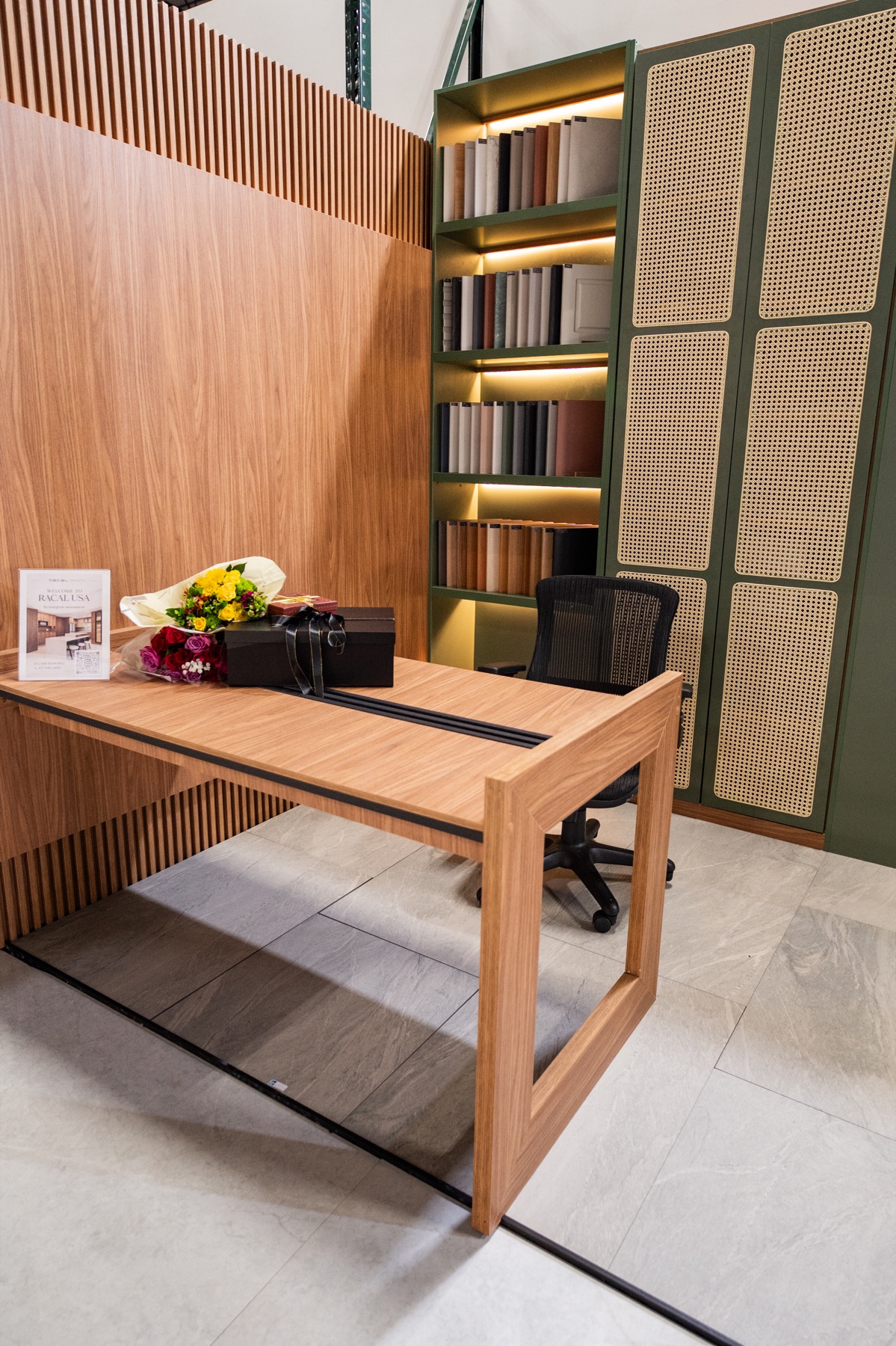 RILCO USA showroom consultation area